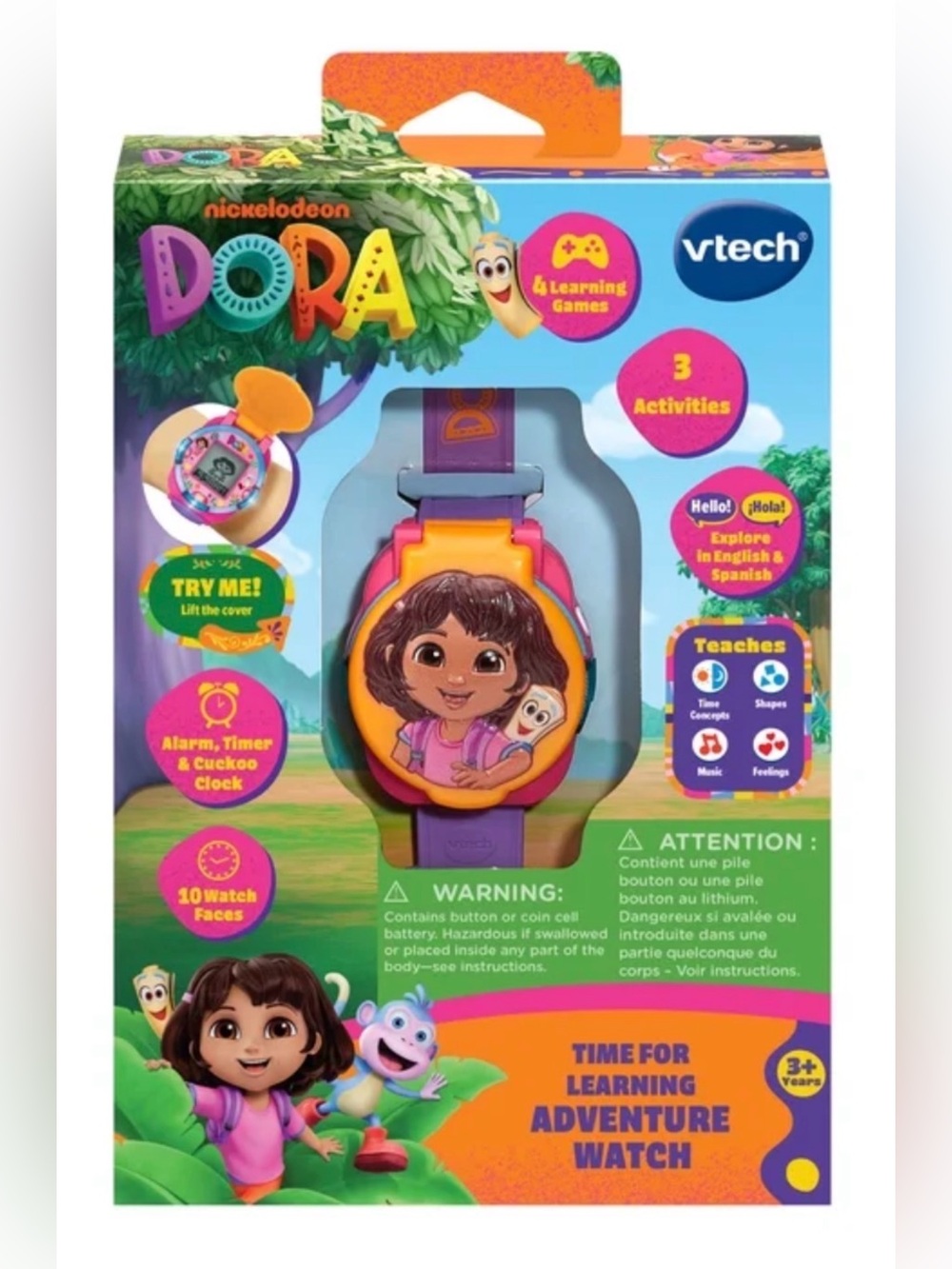 VTech® Dora Time for Learning Adventure Watch -NEW-